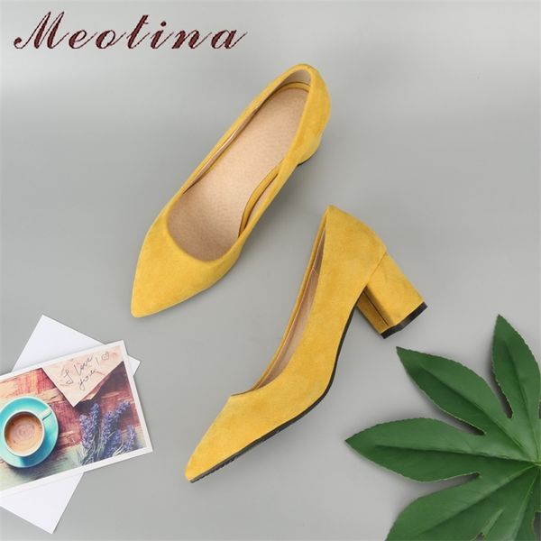 meotina thick high heels shoes women pumps pointed toe work shoes slip on high heels spring footwear big size 9 42 43 red yellow y200323, Black
meotina thick high heels shoes women pumps pointed toe work shoes slip on high heels spring footwear big size 9 42 43 red yellow y200323, Black