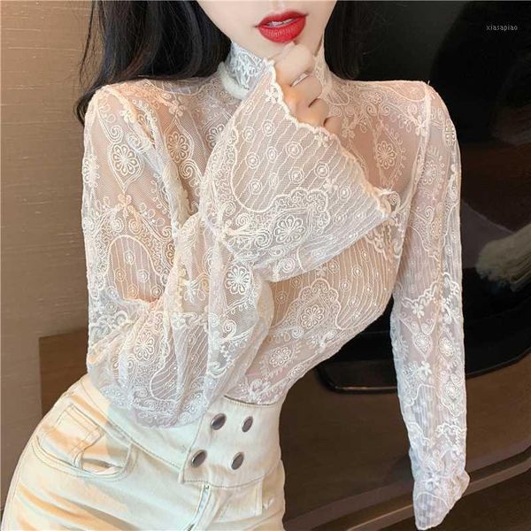 women's blouses & shirts women sweet thin lace full sleeve transparent female solid elegant white blouse for girls1
women's blouses & shirts women sweet thin lace full sleeve transparent female solid elegant white blouse for girls1