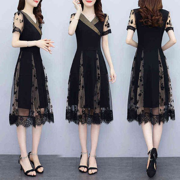 casual dresses summer drs in 2022 size, slim waist, suit collar, mh stitching, large skirt, Black;gray
casual dresses summer drs in 2022 size, slim waist, suit collar, mh stitching, large skirt, Black;gray