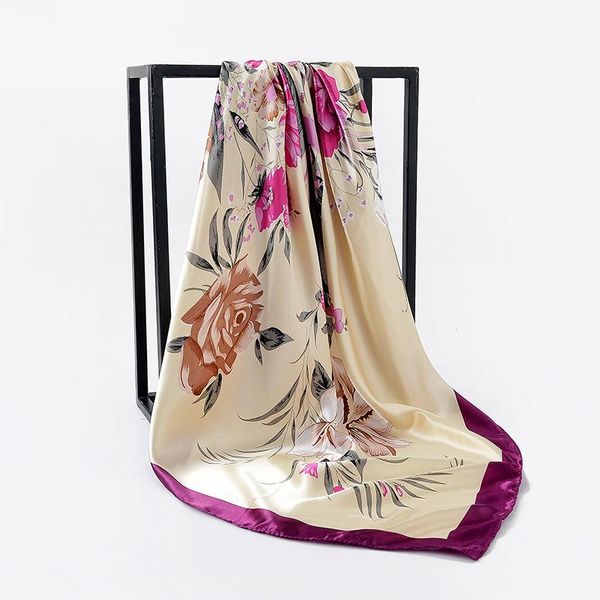 silk scarf women print hair neck square scarves office ladies shawl bandanna 90*90cm muslim hijab handkerchief beach towel stole, Blue;gray
silk scarf women print hair neck square scarves office ladies shawl bandanna 90*90cm muslim hijab handkerchief beach towel stole, Blue;gray