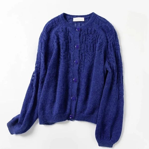 mohair 2021 new woolen knitted around neck cardigan sweater designer woman luxury dress french clothing sfly sn5v, White;black
mohair 2021 new woolen knitted around neck cardigan sweater designer woman luxury dress french clothing sfly sn5v, White;black
