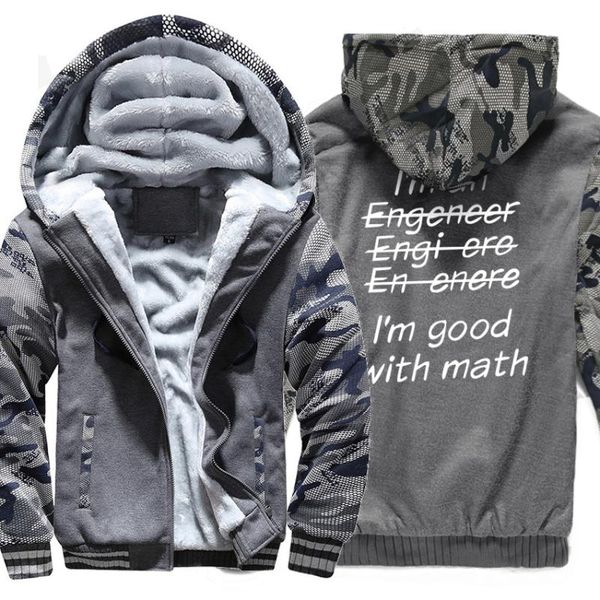 men's hoodies & sweatshirts funny i'm an engineer good at math print sweatshirt raglan camouflage hoodie 2021 winter fleece brand, Black
men's hoodies & sweatshirts funny i'm an engineer good at math print sweatshirt raglan camouflage hoodie 2021 winter fleece brand, Black