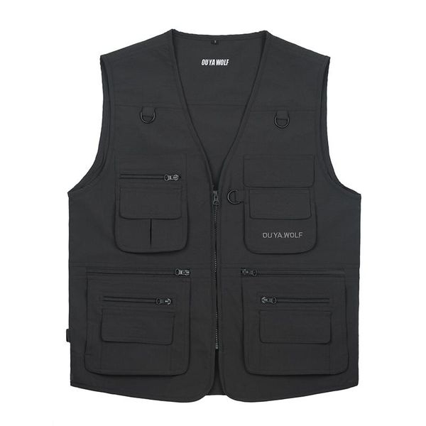 new oversized men's vest sleeveless jacket dark gray casual fishing vest with many pocket sizes 7xl men's, Black;white
new oversized men's vest sleeveless jacket dark gray casual fishing vest with many pocket sizes 7xl men's, Black;white