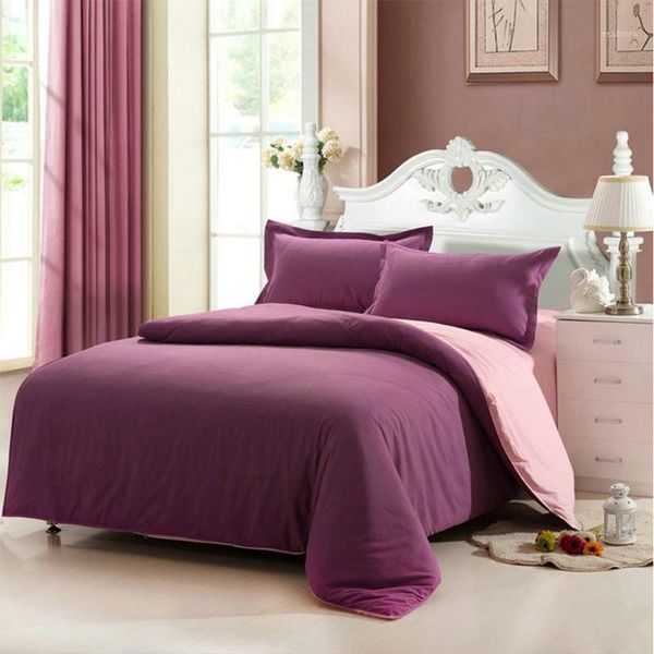 fashion bedding plain simple style four-piece set solid color bed linen quilt cover home textile set of 4 bedding1
fashion bedding plain simple style four-piece set solid color bed linen quilt cover home textile set of 4 bedding1