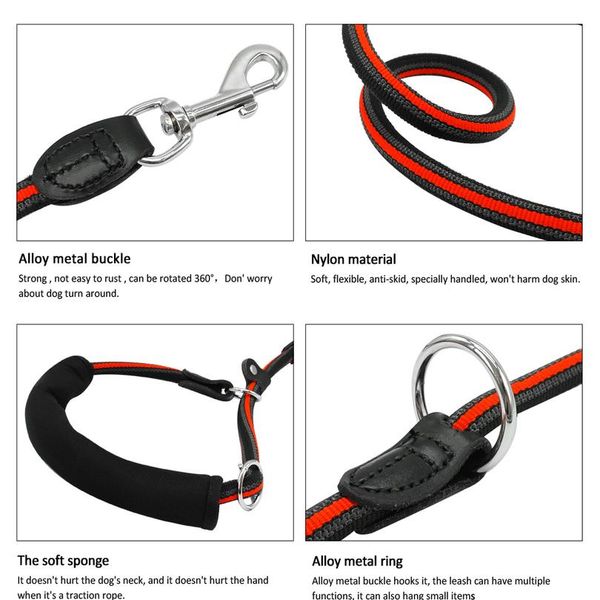 6 way multi-functional hands dog leash heavy duty nylon pet training leash for medium large dogs re bbyxud
6 way multi-functional hands dog leash heavy duty nylon pet training leash for medium large dogs re bbyxud