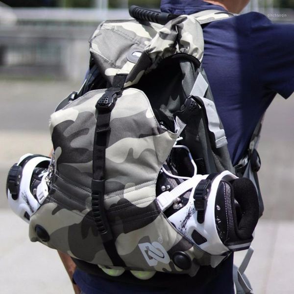 outdoor inline skates backpack roller skates shoes carry rucksack skating boots knapsack lightweight double shoulder bag hw2741
outdoor inline skates backpack roller skates shoes carry rucksack skating boots knapsack lightweight double shoulder bag hw2741
