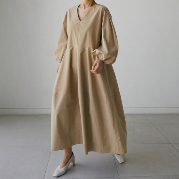 v-neck lantern sleeves 2020 new summer fashion women dress loose large size shirt over knee long dresses kg-321, Black;gray
v-neck lantern sleeves 2020 new summer fashion women dress loose large size shirt over knee long dresses kg-321, Black;gray