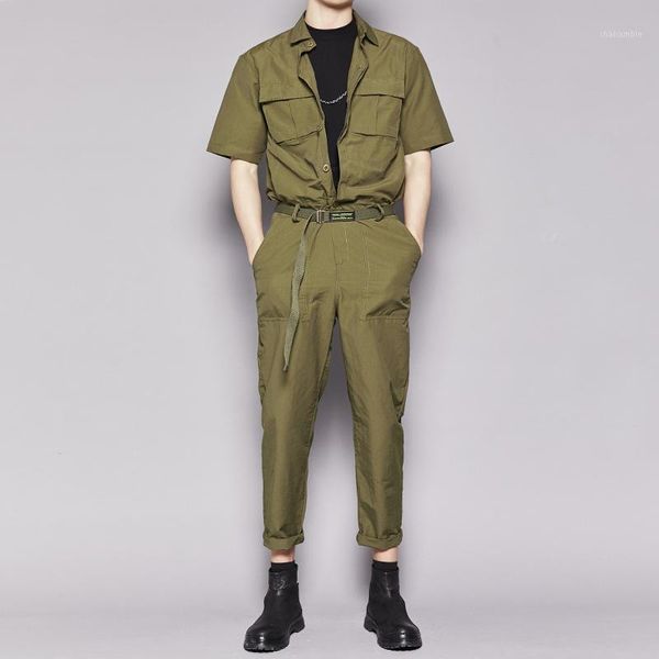 jumpsuit men rompers one piece overalls cotton mens runway pockets designer short sleeve casual fashion hip hop pants plus size1, Black
jumpsuit men rompers one piece overalls cotton mens runway pockets designer short sleeve casual fashion hip hop pants plus size1, Black