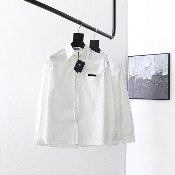 20ss seller women blouse street casual long shirt imported material comfortable oversize long sleeve arm stitching label shirts, White
20ss seller women blouse street casual long shirt imported material comfortable oversize long sleeve arm stitching label shirts, White