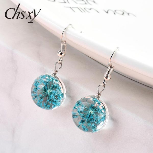 dangle & chandelier chsxy immortal dried flower earrings gold silver color transparent crystal ball lovely ear drop wedding jewelry
dangle & chandelier chsxy immortal dried flower earrings gold silver color transparent crystal ball lovely ear drop wedding jewelry