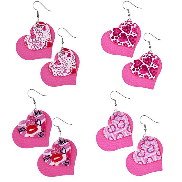 valentine's day heart earrings fashion drop earrings jewelry lightweight faux leather dangle earring for women party favor kimter-l997f
valentine's day heart earrings fashion drop earrings jewelry lightweight faux leather dangle earring for women party favor kimter-l997f