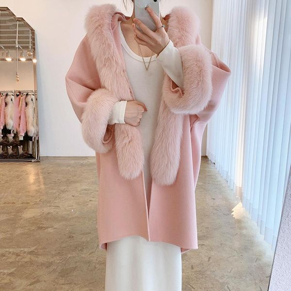 women's wool & blends cardigan coat korean french elegant hooded heavy industry imitation thickened warm medium length woolenovercoat, Black
women's wool & blends cardigan coat korean french elegant hooded heavy industry imitation thickened warm medium length woolenovercoat, Black