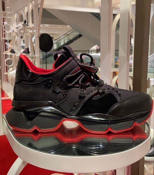 elegant men's designer runner sneaker men,women low red bottom shoes party wedding dress casual walking t-quality sports flats eu35-47, Black
elegant men's designer runner sneaker men,women low red bottom shoes party wedding dress casual walking t-quality sports flats eu35-47, Black