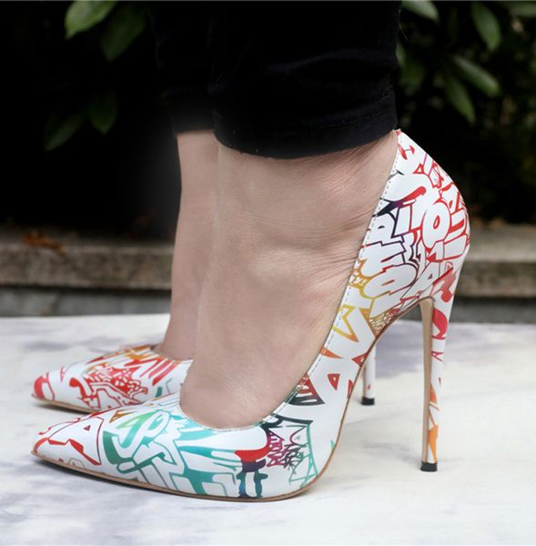 bombs spring stiletto party ladies multi letters printed dressed 12 cm high color leap mixed shoes of female celebrity h6vl, Black
bombs spring stiletto party ladies multi letters printed dressed 12 cm high color leap mixed shoes of female celebrity h6vl, Black