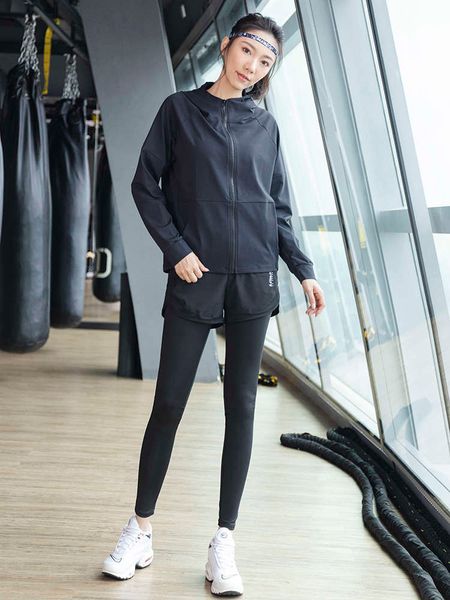 temperament yoga dress autumn winter style professional high end loose gym outdoor morning running sports suit women quick dry, Gray
temperament yoga dress autumn winter style professional high end loose gym outdoor morning running sports suit women quick dry, Gray