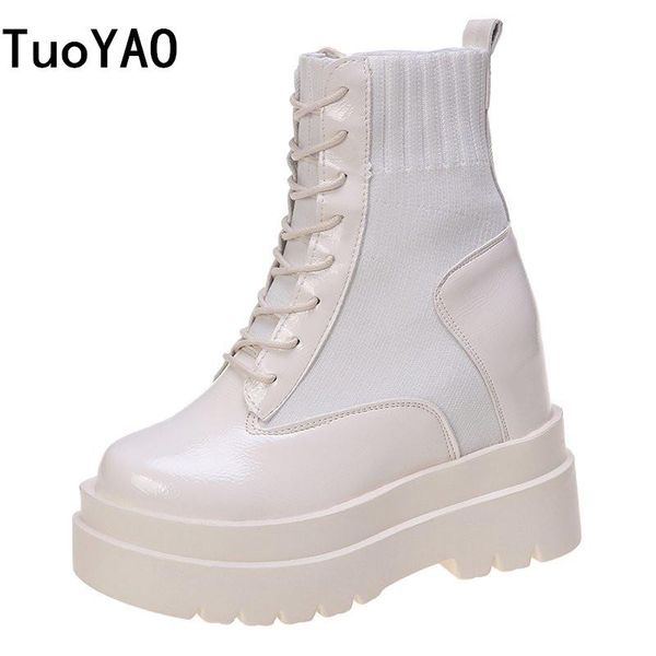 boots women motorcycle ankle 2021 comfortable platform chunky rubber sole lace up soft leather 10cm high heels shoes woman, Black
boots women motorcycle ankle 2021 comfortable platform chunky rubber sole lace up soft leather 10cm high heels shoes woman, Black