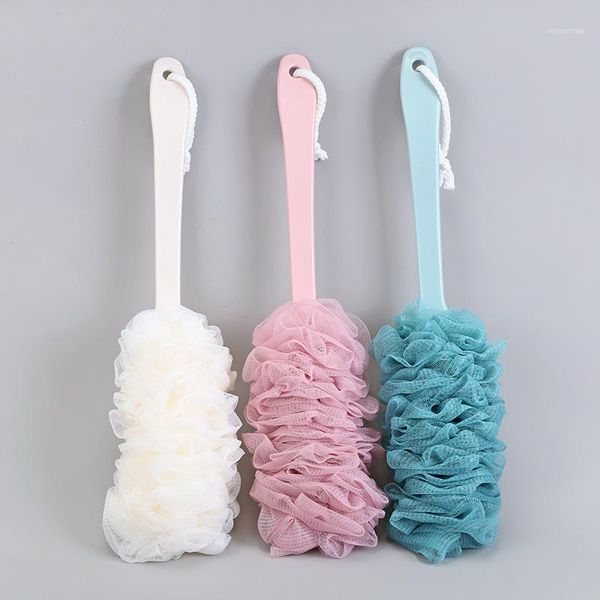 bath brushes, sponges & scrubbers soft mesh shower brush back body long handle plastic wash scrubber for clean bathroon accessories1
bath brushes, sponges & scrubbers soft mesh shower brush back body long handle plastic wash scrubber for clean bathroon accessories1