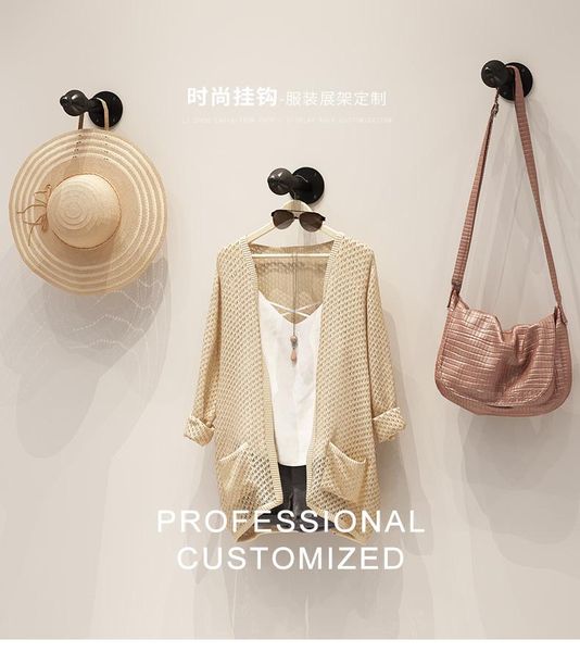 hooks & rails fashion store hook retro wall single hang upright display rack fitting room point
hooks & rails fashion store hook retro wall single hang upright display rack fitting room point