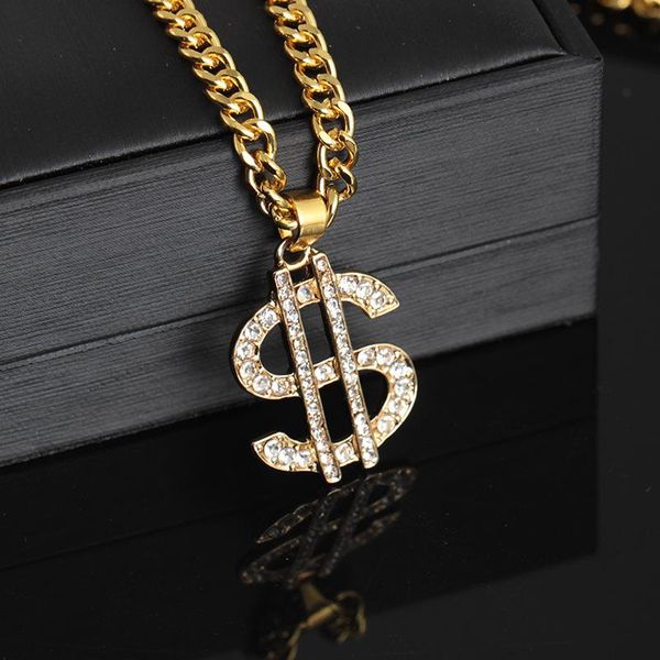 us dollar money pendant necklaces for women men fashion gold long chain punk hip hop bling crystal pendant necklace jewelry gift, Silver
us dollar money pendant necklaces for women men fashion gold long chain punk hip hop bling crystal pendant necklace jewelry gift, Silver