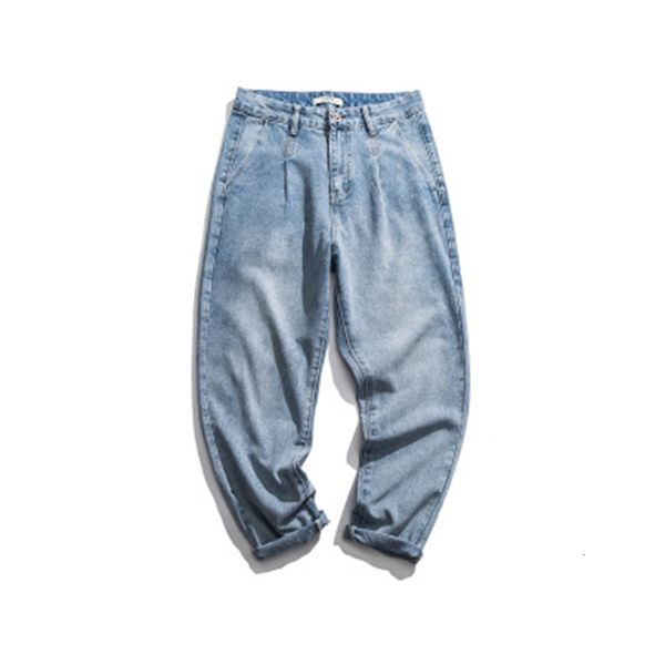 mens fashion loose pencil jeans distrressed washed casual long length pants male sell seasons jeans, Blue
mens fashion loose pencil jeans distrressed washed casual long length pants male sell seasons jeans, Blue
