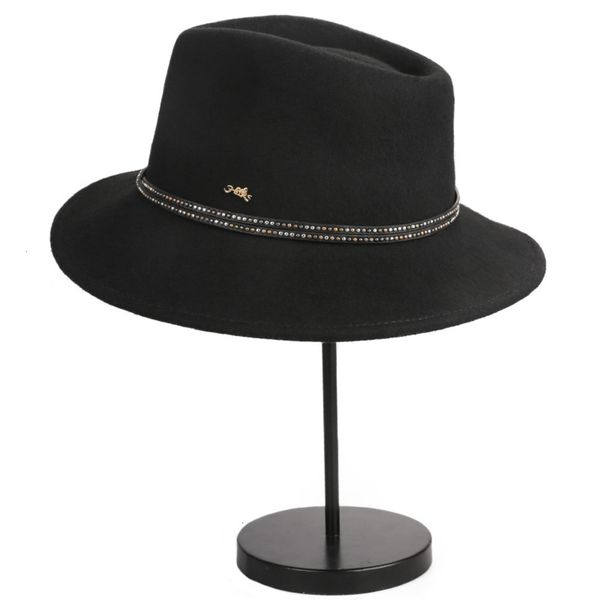 linglong clothing autumn and winter new wool hat fashion gentleman hat australian female jazz hat, Blue;gray
linglong clothing autumn and winter new wool hat fashion gentleman hat australian female jazz hat, Blue;gray
