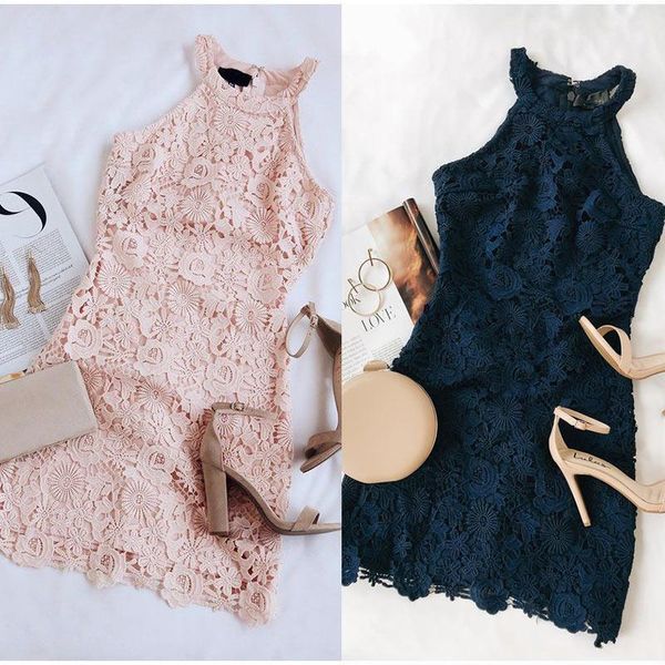 elegant lace sleeveless pink mini dress women summer plus size 5xl solid pencil dresses 2020 fashion halter bodycon vestido1, Black;gray
elegant lace sleeveless pink mini dress women summer plus size 5xl solid pencil dresses 2020 fashion halter bodycon vestido1, Black;gray