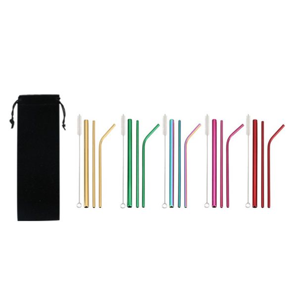 colourful stainless steel straw titanium plating metal reusable tubularis cleaning brush straight bend pipe suit snore piece new 6 45zp g2
colourful stainless steel straw titanium plating metal reusable tubularis cleaning brush straight bend pipe suit snore piece new 6 45zp g2