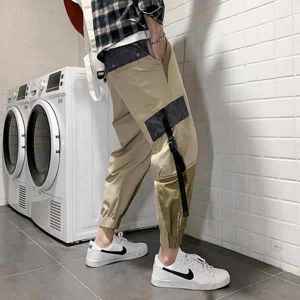 anszktn mens cargo pants joggers men fashion 2020 patchwork baggy hip hop japanese streetwear trousers apricot pants for men1, Black
anszktn mens cargo pants joggers men fashion 2020 patchwork baggy hip hop japanese streetwear trousers apricot pants for men1, Black