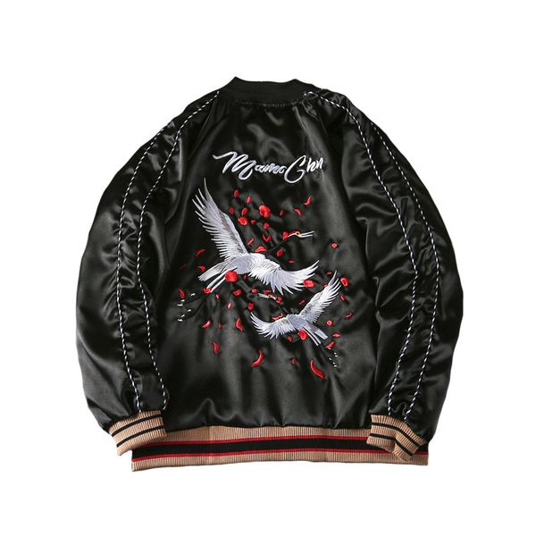 japons estilo luxo bordado suave masculino juventude sukajan yokosuka lembrana primavera outono jaqueta de beisebol casacos 6i25, Black;brown
japons estilo luxo bordado suave masculino juventude sukajan yokosuka lembrana primavera outono jaqueta de beisebol casacos 6i25, Black;brown