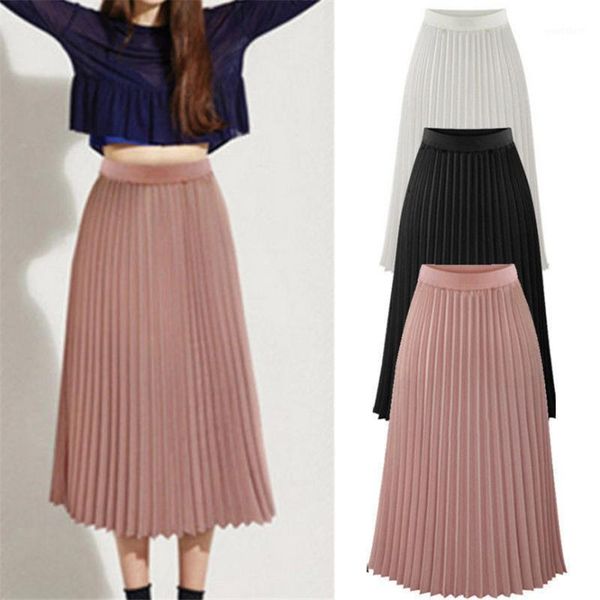 women fashion elastic waist solid color pleated skirt womens solid pleated elegant midi elastic waist maxi skirt1, Black
women fashion elastic waist solid color pleated skirt womens solid pleated elegant midi elastic waist maxi skirt1, Black