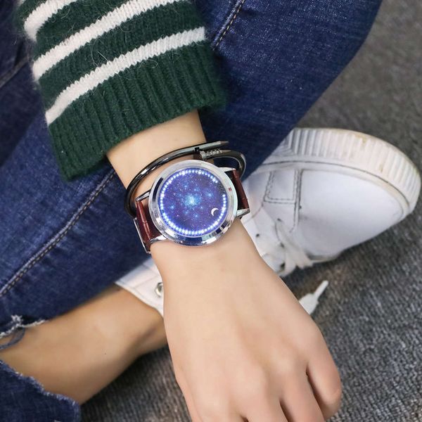 korean fashion female student electronic men's intelligent creative personality led touch screen simple black and white lovers wa
korean fashion female student electronic men's intelligent creative personality led touch screen simple black and white lovers wa