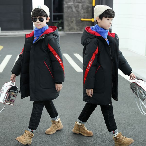 boy's coat with thickening winter children's down cotton padded clothes for middle and large, Blue;gray
boy's coat with thickening winter children's down cotton padded clothes for middle and large, Blue;gray