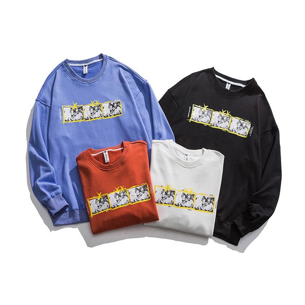 autumn and 2020 winter new graffiti plaid sweatshirt elegant standard figures of plain guy with long sleeve sweater background 59vg, Black
autumn and 2020 winter new graffiti plaid sweatshirt elegant standard figures of plain guy with long sleeve sweater background 59vg, Black