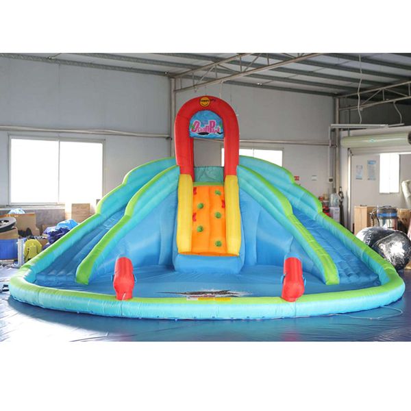 popular waterslides inflatable water slides pools combo with dual slides large water pool for family use fun in garden backyard wet and dry
popular waterslides inflatable water slides pools combo with dual slides large water pool for family use fun in garden backyard wet and dry
