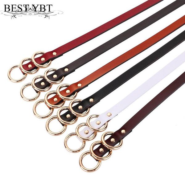 ybt women imitation leather belt alloy smooth buckle belt fashion knotted fine leather version leisure ladies, Black;brown
ybt women imitation leather belt alloy smooth buckle belt fashion knotted fine leather version leisure ladies, Black;brown