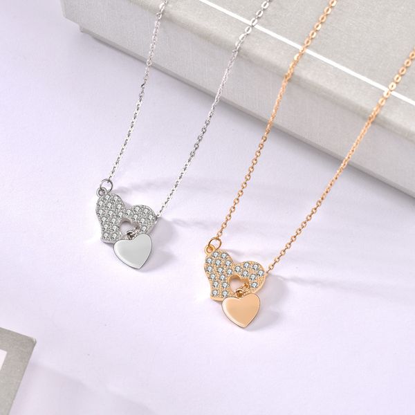 light luxury chomel necklace s925 sterling silver necklace female fashion personality heart clavicle chain female factory direct sales fashi
light luxury chomel necklace s925 sterling silver necklace female fashion personality heart clavicle chain female factory direct sales fashi