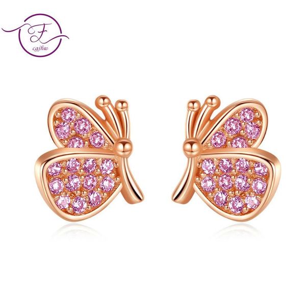 stud butterfly earrings rose gold color s925 sterling silver for women child frosted cartilage ear studs, Golden;silver
stud butterfly earrings rose gold color s925 sterling silver for women child frosted cartilage ear studs, Golden;silver