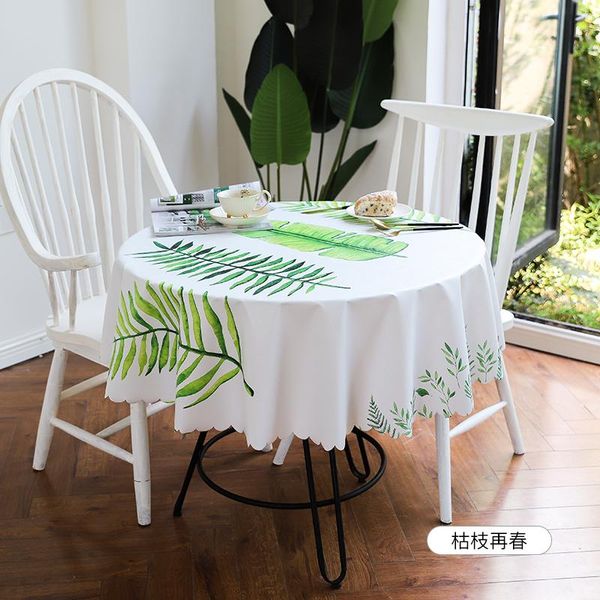 modern round tablecloth with leaves geometry flower printed table cloth for wedding party l plastic table cover waterproof
modern round tablecloth with leaves geometry flower printed table cloth for wedding party l plastic table cover waterproof