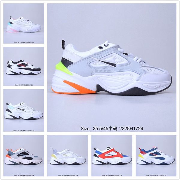2020 new m2k tekno chunky men women sneakers white black orange platinum tint phantom olive grey atmosphere grey black men running shoes 
2020 new m2k tekno chunky men women sneakers white black orange platinum tint phantom olive grey atmosphere grey black men running shoes