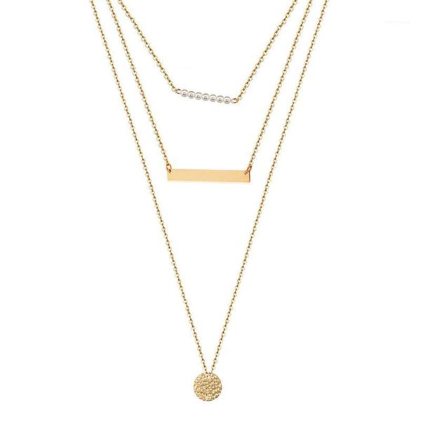 chokers bohemian gold color geometry circle pendant necklaces for women stainless steel 2021 multilayer female fashion jewelry1, Golden;silver
chokers bohemian gold color geometry circle pendant necklaces for women stainless steel 2021 multilayer female fashion jewelry1, Golden;silver