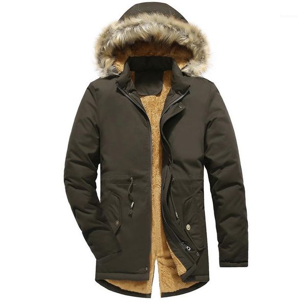 mens winter fleece parkas coat men's thick hooded fur collar jacket male long casual outwear brand clothing army green,19171, Black
mens winter fleece parkas coat men's thick hooded fur collar jacket male long casual outwear brand clothing army green,19171, Black