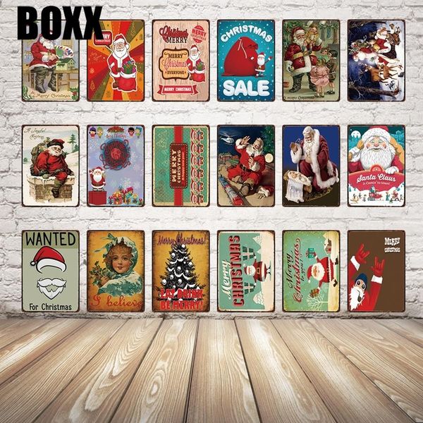 merry christmas santa claus happy new year metal sign tin poster home decor bar wall art painting 20*30 cm size
merry christmas santa claus happy new year metal sign tin poster home decor bar wall art painting 20*30 cm size