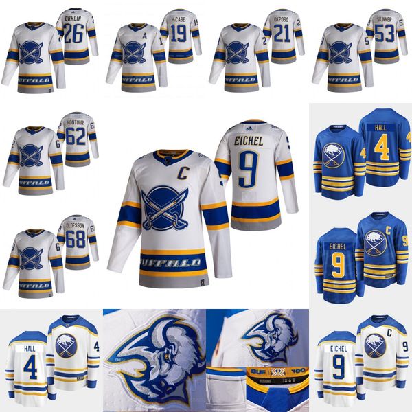 9 jack eichel buffalo sabres 2021 reverse retro taylor hall special edition victor olofsson jeff skinnerrasmus ristolainen mccabe jersey, Black;red
9 jack eichel buffalo sabres 2021 reverse retro taylor hall special edition victor olofsson jeff skinnerrasmus ristolainen mccabe jersey, Black;red