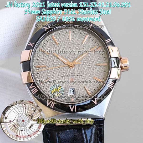 2021 jhf latest version 39mm 316l stainless steel sa8800 8801 automatic 131.23.41.21.06.001 gray dial automatic mens watch eternity-watches, Slivery;brown
2021 jhf latest version 39mm 316l stainless steel sa8800 8801 automatic 131.23.41.21.06.001 gray dial automatic mens watch eternity-watches, Slivery;brown