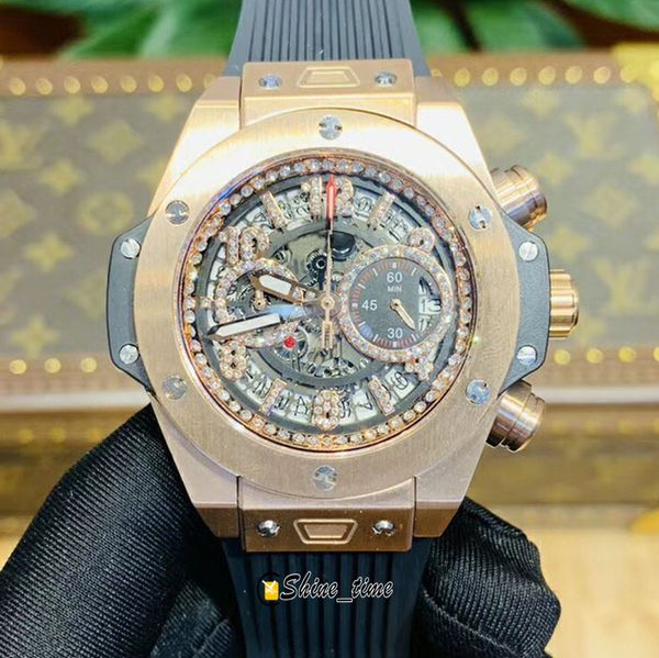 new diamond dial rose gold case 441.ox.1180.rx.0904 vk quartz chronograph movement mens watch rubber strap luxry watches, Slivery;brown
new diamond dial rose gold case 441.ox.1180.rx.0904 vk quartz chronograph movement mens watch rubber strap luxry watches, Slivery;brown