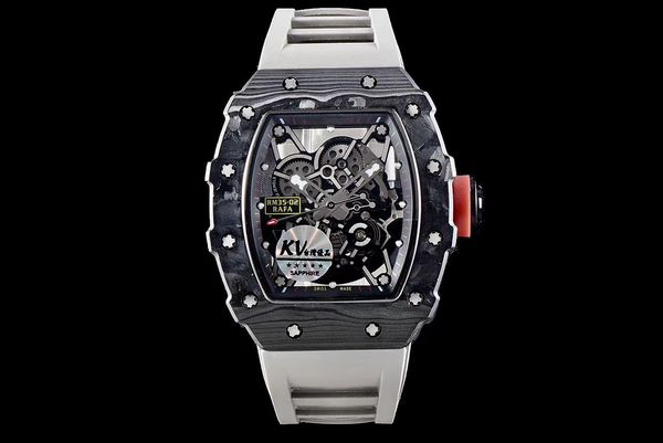new designer watches kv.rm-35-02 strongest inlet original carbon fiber "v3" upgraded version of rm35-02 carbon fiber series highes, Slivery;brown
new designer watches kv.rm-35-02 strongest inlet original carbon fiber "v3" upgraded version of rm35-02 carbon fiber series highes, Slivery;brown