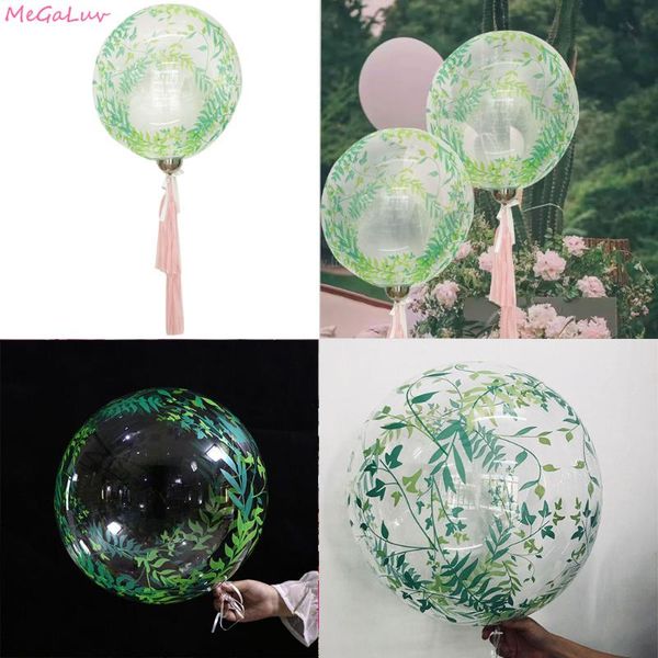 party decoration 20inch transparent clear helium bobo balloon green leaf bubble ballons air globles wedding birthday baby shower
party decoration 20inch transparent clear helium bobo balloon green leaf bubble ballons air globles wedding birthday baby shower