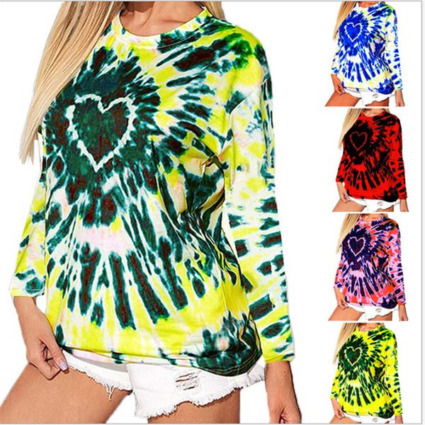 women sweater pullover designer love tie-dye print long sleeve t-shirt hoodies hooded valentine's day plus size clothing sale e120504, White
women sweater pullover designer love tie-dye print long sleeve t-shirt hoodies hooded valentine's day plus size clothing sale e120504, White