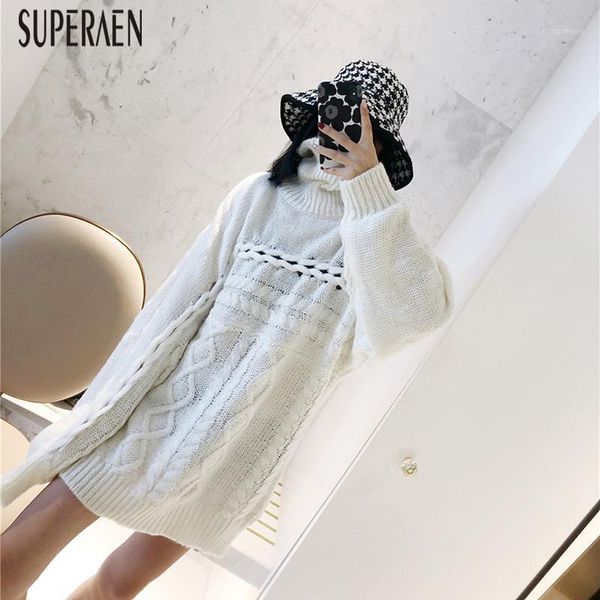 superaen fashion women pullovers sweaters solid color wild casual ladies turtleneck sweaters winter new 2019 women clothing1, White;black
superaen fashion women pullovers sweaters solid color wild casual ladies turtleneck sweaters winter new 2019 women clothing1, White;black