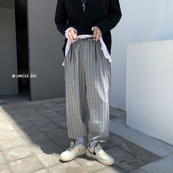 2021 male trousers spring new chess straight-leg drawstring sports pants youth 8hme, Black
2021 male trousers spring new chess straight-leg drawstring sports pants youth 8hme, Black